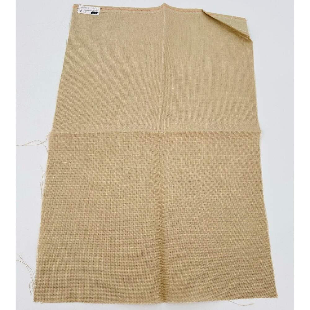 Zweigart 28 Ct Cashel Linen 18 X 12 Needlework Cross Stitch Fabric SUMMER KHAKI
